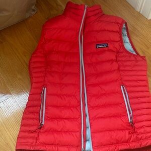 Patagonia Vibrant Red Quilted Vest